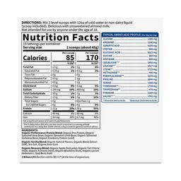 SPORT Organic Plant-Based Protein Powder, Vanilla
