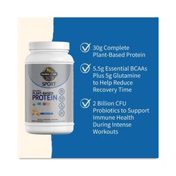 SPORT Organic Plant-Based Protein Powder, Vanilla