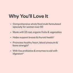 Vitamin Code 50 & Wiser Women's Multivitamin