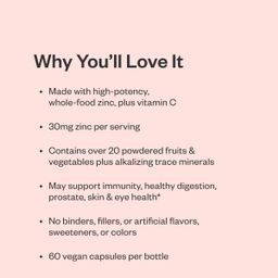 Vitamin Code Raw Zinc