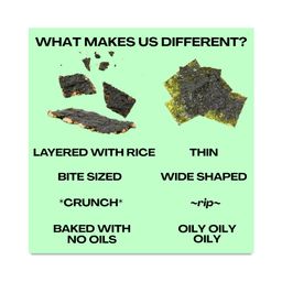 Korean Seaweed Chips, Spicy