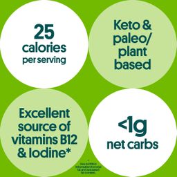 Organic Roasted Seaweed, Sea Salt & Avocado Oil, Snack Pack