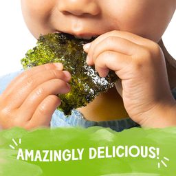 Organic Roasted Seaweed, Sea Salt & Avocado Oil, Snack Pack