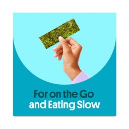 Organic Roasted Seaweed, Sea Salt, Grab & Go Snack Pack