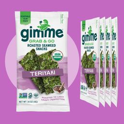 Organic Roasted Seaweed, Teriyaki, Grab & Go Snack Pack