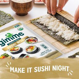 Organic Seaweed Wraps, Sushi Nori