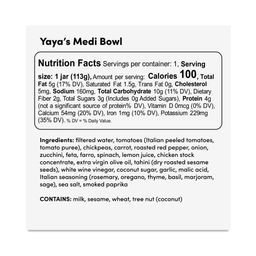 Yaya's Medi-Bowl Baby Food