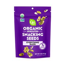 Organic Sprouted Snacking Seeds, Everything Bagel