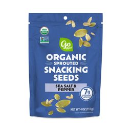 Organic Sprouted Snacking Seeds, Sea Salt & Pepper