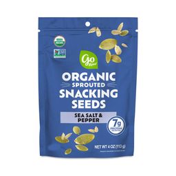 Organic Sprouted Snacking Seeds, Sea Salt & Pepper