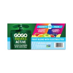 Active Applesauce with Electrolytes Variety Pack