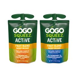 Active Fruit Blend Applesauce with Energy Release, Variety Pack