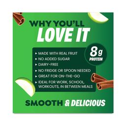 Dairy-Free Fruit Smoothie Protein Pouch, Apple Cinnamon