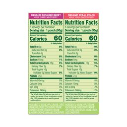 Organic Fruit & Veggie Applesauce Variety Pack