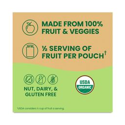Organic Fruit & Veggie Applesauce Variety Pack