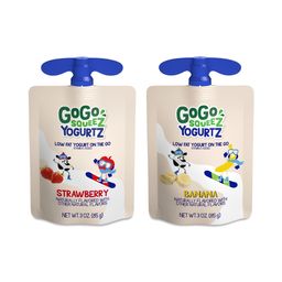 Yogurtz Variety Pack, Strawberry & Banana