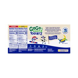 Yogurtz Variety Pack, Strawberry & Banana