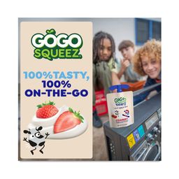 Yogurtz Variety Pack, Strawberry & Peach
