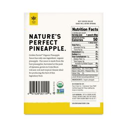 Organic Pineapple Sauce, Snack Pack