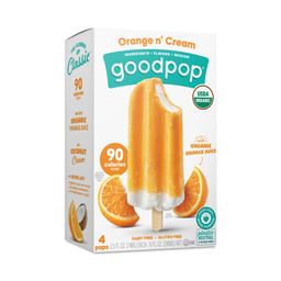 Dairy-Free Pops, Orange n' Cream