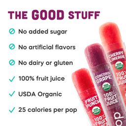 Organic Freezer Pops