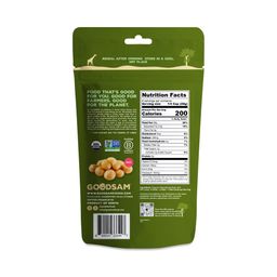 Organic Dry Roasted Macadamia Nuts, Salted