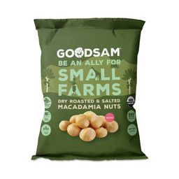 Organic Dry Roasted Macadamia Nuts, Salted, Single Snack Pack