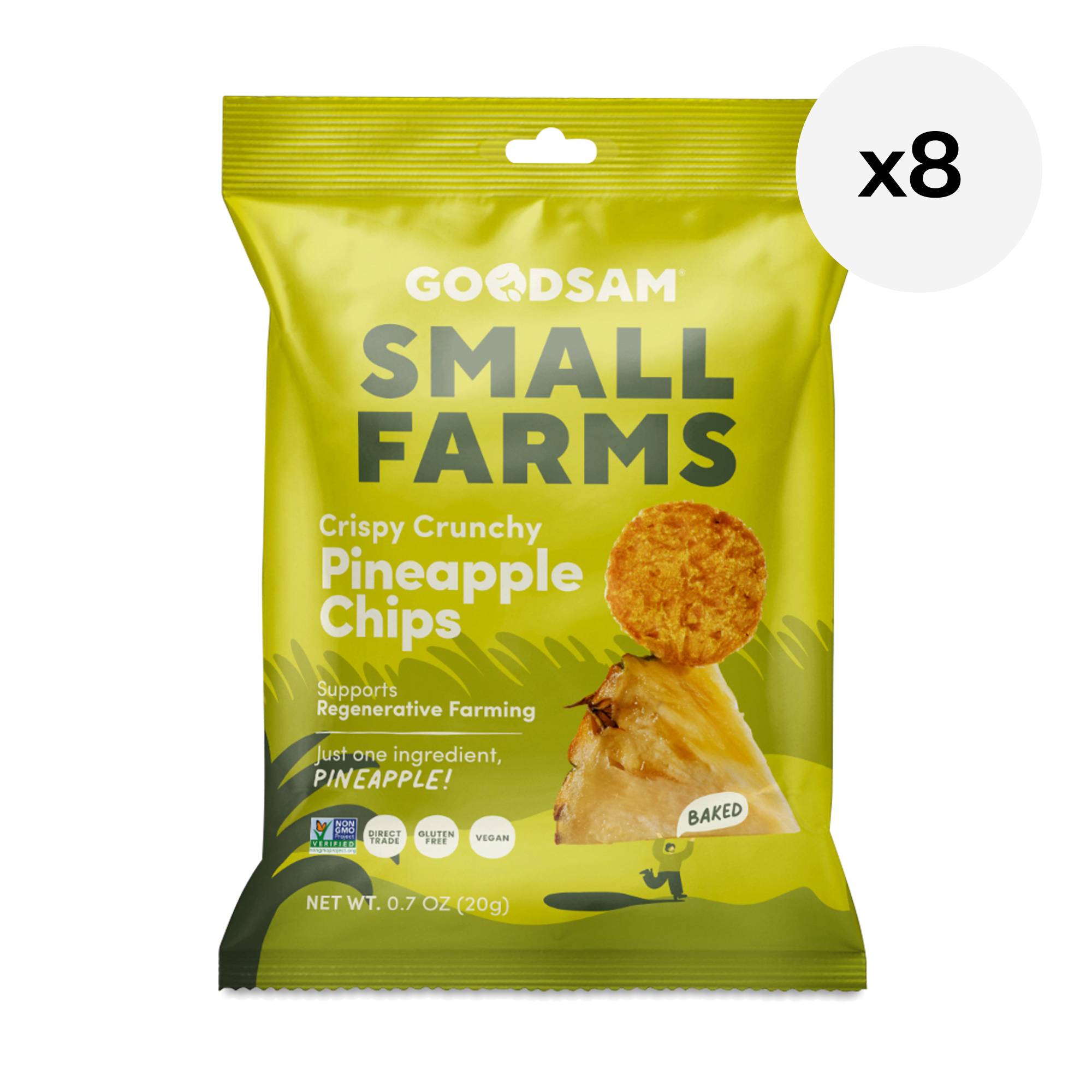 Crispy Crunchy Pineapple Chips