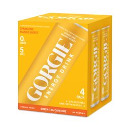 Sparkling Energy Drink, Mango Burst