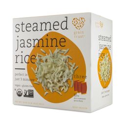 Organic Steamed Rice, Jasmine