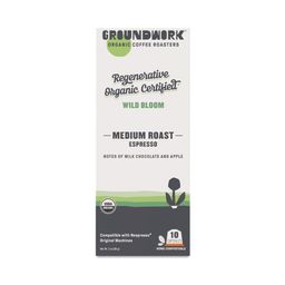 Home Compostable Regenerative Organic Espresso Capsules, Wild Bloom Medium Roast
