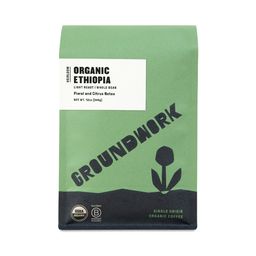 Organic Whole Bean Coffee, Ethiopia Light Roast