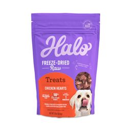 Freeze Dried Raw Dog Treat, Chicken Hearts