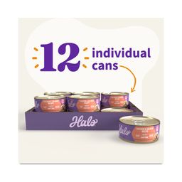Grain Free Adult Wet Dog Food for Small Breed, Chicken & Salmon