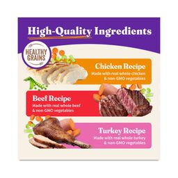 Healthy Grains Adult Wet Dog Food, Variety Pack