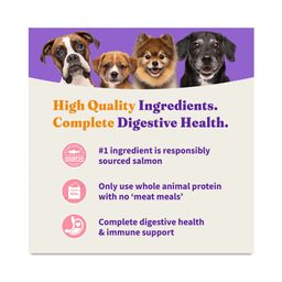 Holistic Grain Free Adult Dry Dog Food for Small Breed, Salmon & Whitefish