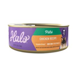 Holistic Grain Free Wet Cat Food for Adult Cats, Indoor, Chicken Recipe