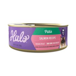 Holistic Indoor Grain Free Wet Cat Food for Adult Cats, Salmon Recipe