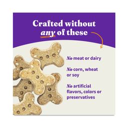 Plant Based Biscuit Dog Treats, Oats N’ Blueberry