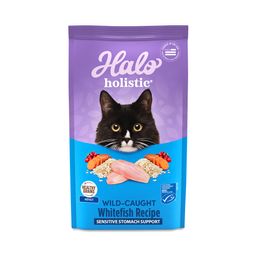 Sensitive Stomach Dry Cat Food for Adult Cats, Complete Digestive Health, Wild-caught Whitefish Recipe