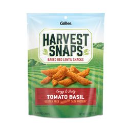 Baked Red Lentil Snacks, Tomato Basil