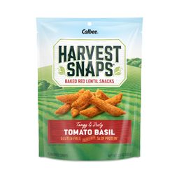 Baked Red Lentil Snacks, Tomato Basil