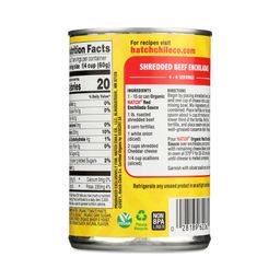 Enchilada Sauce, Medium Red Organic