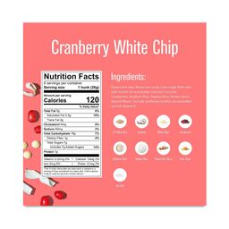 Gluten-Free Bites, Cranberry White Chip