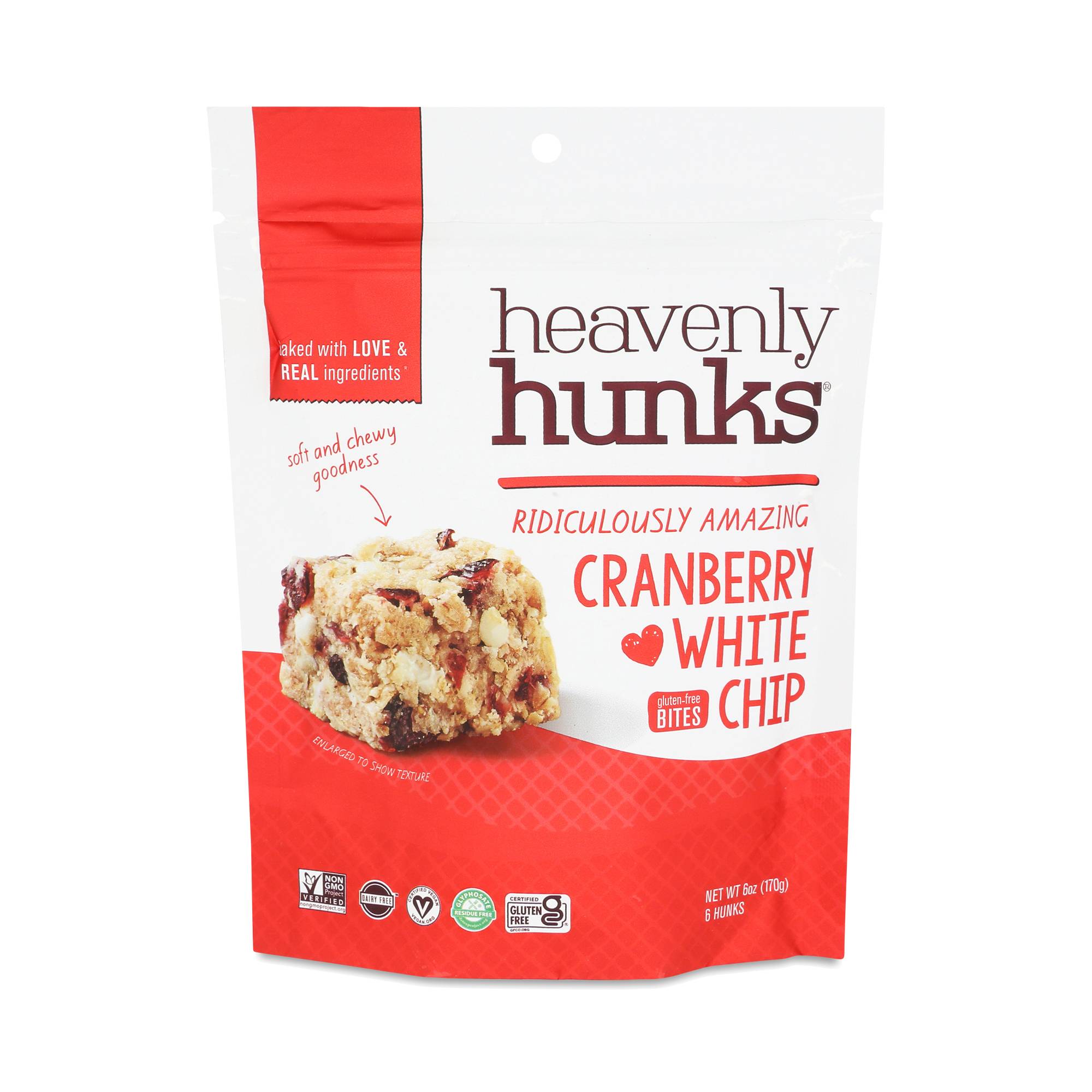 Gluten-Free Bites, Cranberry White Chip