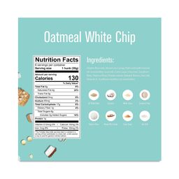 Gluten-Free Bites, Oatmeal White Chip
