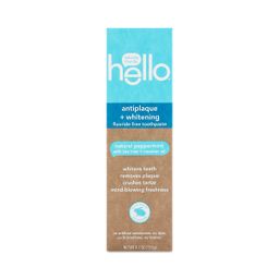Antiplaque + Whitening Fluoride Free Toothpaste