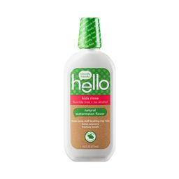 Hello Kids Natural Watermelon Flavor Fluoride Free Rinse