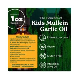 Kids Mullein Garlic Oil