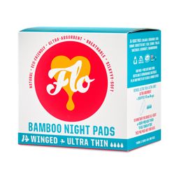 Bamboo Night Pads, Ultra Thin